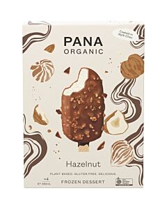 Pana Organic Hazelnut Dairy Free Ice Cream Sticks