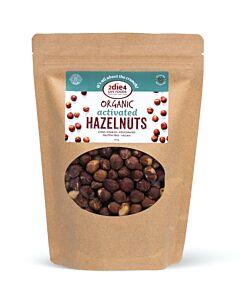 2die4 Activated Organic Hazelnuts 300g
