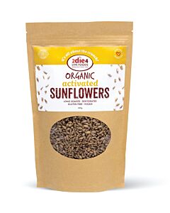 2die4 Activated Organic Sunflower Seeds 300g