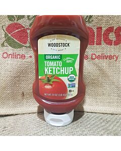 Woodstock Organic Tomato Ketchup Squeeze 567g