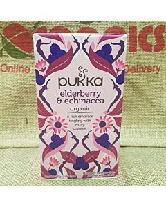 Pukka Elderberry Echinacea Elderflower Tea