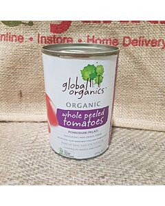 Global Organics Tomatoes Whole Peeled Organic 400g