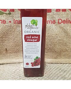 Global Organics Red Wine Vinegar 250ml