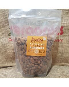 2die4 Activated Organic Almonds 600g