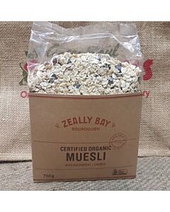 Zeally Bay Sourdough Buckwheat & Linseed Muesli 750g