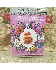 Food to Nourish Paleo Vanilla Muffin Mix 400g