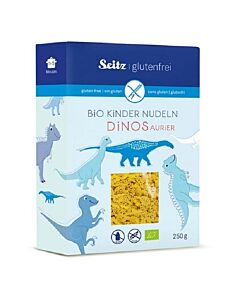 Alb-Gold Sietz Organic Kids Pasta Gluten Free Dinos 250g