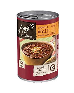 Amy's Kitchen Organic Chilli Beans Medium 416g