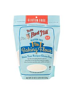 Bob's Red Mill Gluten Free 1 To 1 Baking Flour 623g