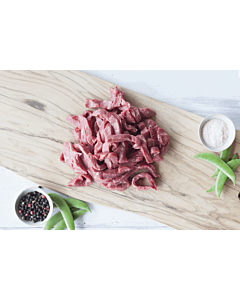 Certified Organic Beef Stir Fry 500g