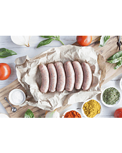 Certified Organic Sausages - Beef Tomato & Onion 450g