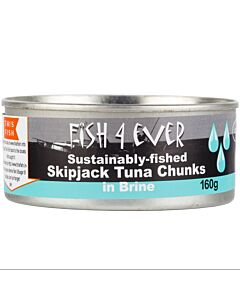 Fish4Ever Skipjack Tuna Chunks in Brine 160g