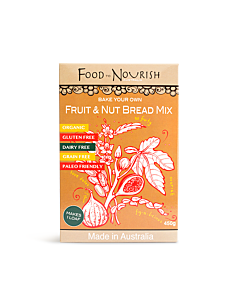 Food To Nourish Paleo Fruit & Nut Bread Mix 450g