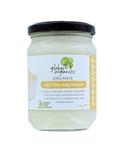 Global Organics Mayonnaise Egg Free 240g