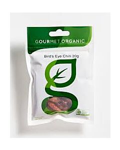 Gourmet Organic Bird’s Eye Chilli 20g