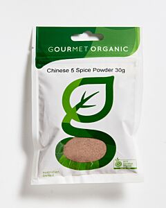 Gourmet Organic Chinese 5 Spice Powder 30g