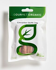 Gourmet Organic Cinnamon Quills 20g