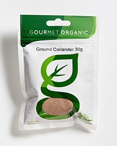 Gourmet Organic Ground Coriander 30g
