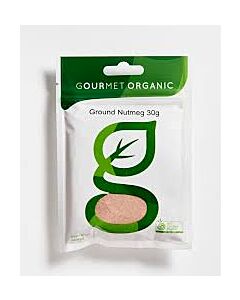 Gourmet Organic Ground Nutmeg 30g