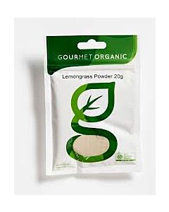Gourmet Organic Lemongrass Powder 20g