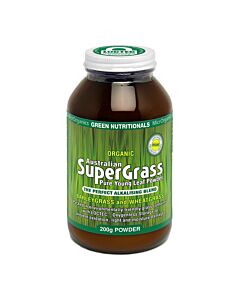 Green Nutritionals Organic Supergrass Powder 200g