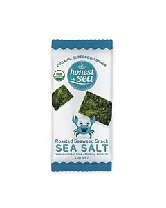 Honest Seaweed Snack Sea Salt 10g