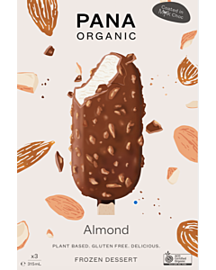 Pana Organic Almond Dairy Free Ice Cream Sticks