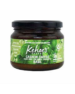 Kehoe's Certified Organic Basil Cashew Cheese Dip 250g