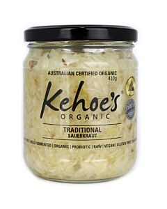 Kehoe's Certified Organic Traditional Sauerkraut 410g