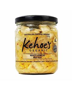 Kehoe's Certified Organic White Kim Chi 410g
