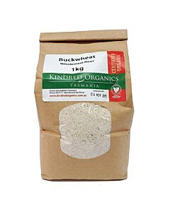 Kindred Organics Buckwheat Flour Wholemeal 1kg