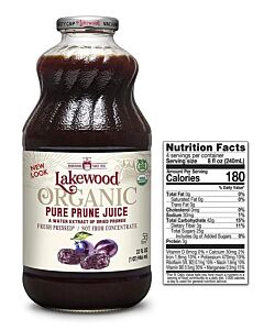 Lakewood Organic Prune Juice 946ml