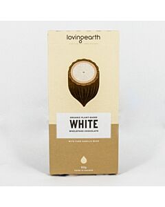 Loving Earth White Chocolate 80g