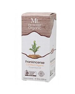Mt Retour Organic Frankincense Oil 10ml