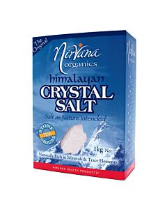 Nirvana Himalayan Crystal Salt Fine 1kg