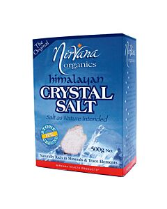 Nirvana Himalayan Crystal Salt Fine 500g