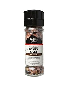 Nirvana Himalayan Salt Pepper (Glass Grinder) 90g