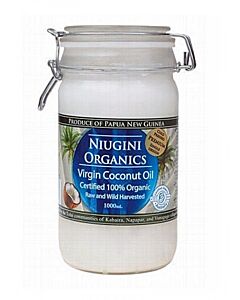 Niugini Organic 100% Organic Virgin Coconut Oil 1ltr
