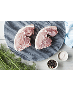 Organic Pork Loin Chops 400g