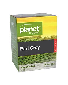 Planet Organic Earl Grey Tea x 25 Bags