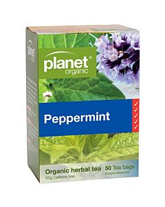 Planet Organic Peppermint Tea x 50 bags
