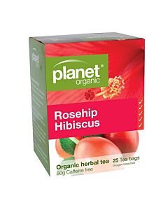 Planet Organic Rosehip & Hibiscus Tea x 25 bags