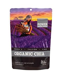 Power Super Foods Organic Chia Seeds 200g