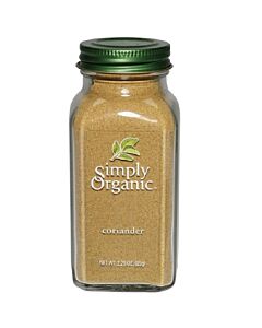 Simply Organic Coriander Seed Ground 85g