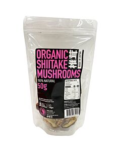 Spiral Organic Shiitake Mushrooms 50g