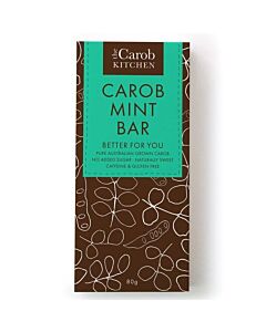The Carob Kitchen Carob Mint Bar 80g