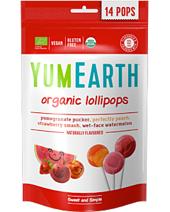 Yumearth Organic Pops Assorted Fruit 14pc