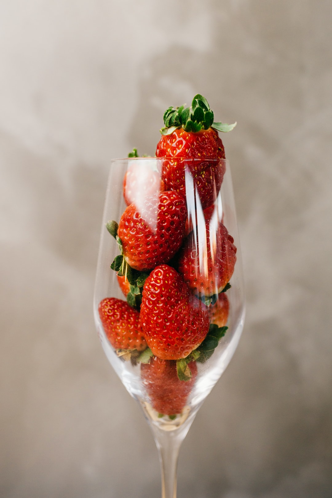 Strawberry in Glass